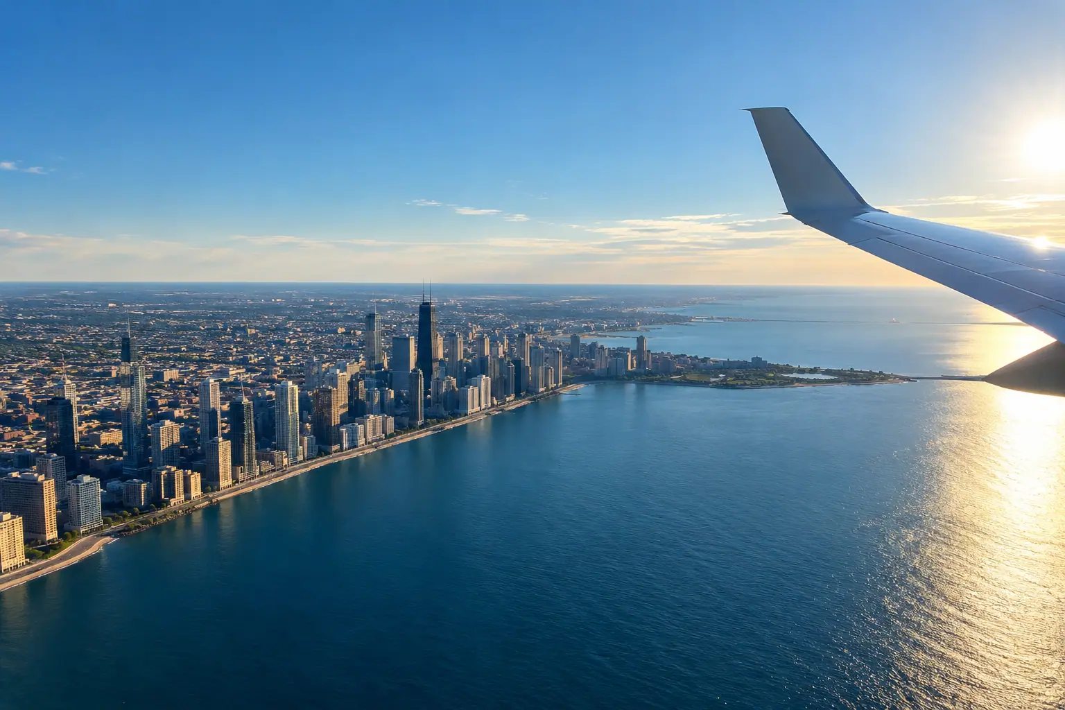 Chicago from the air