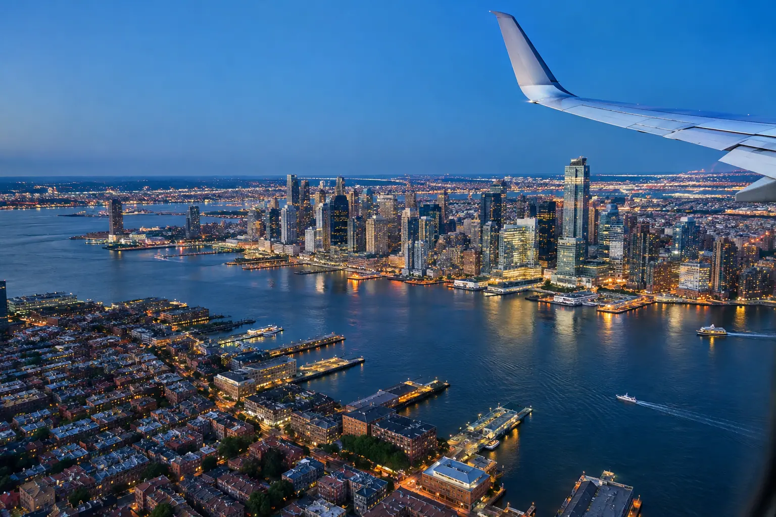 Boston from the air